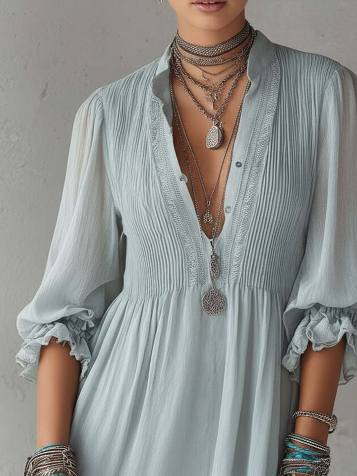 Vintage-Inspired Satin Mini Dress with Stripes and Short Sleeves