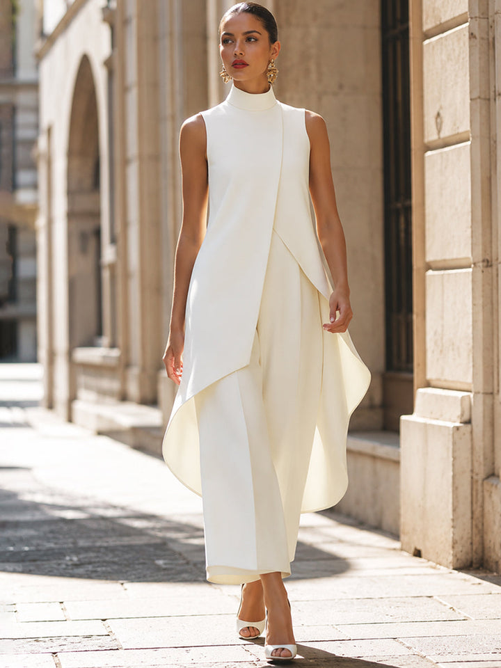 Catarina | Ceremony Ensemble with Flared Trousers