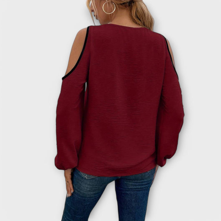 Scarlett - Top with Square Neckline