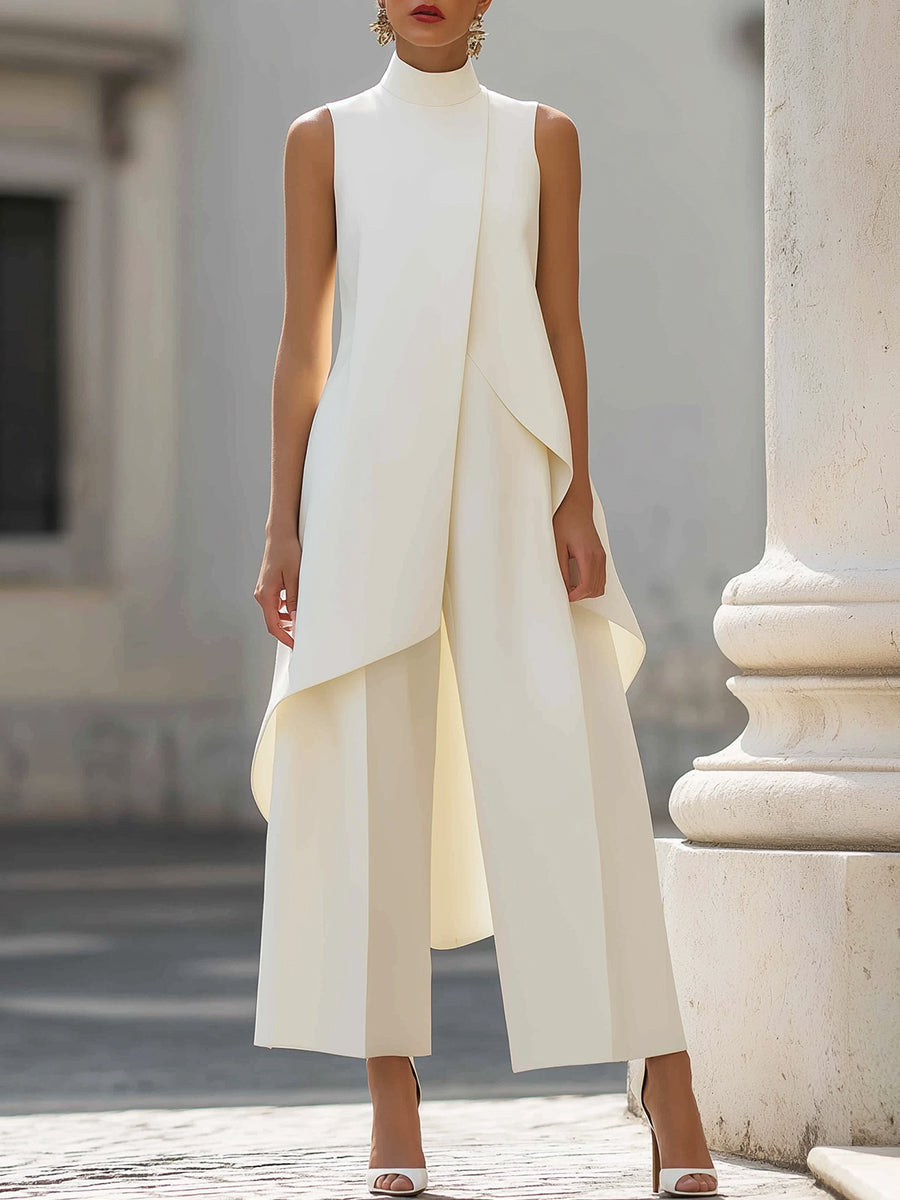 Catarina | Ceremony Ensemble with Flared Trousers