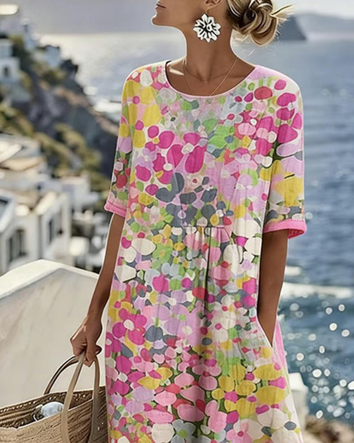 Flora | Floral Midi Dress