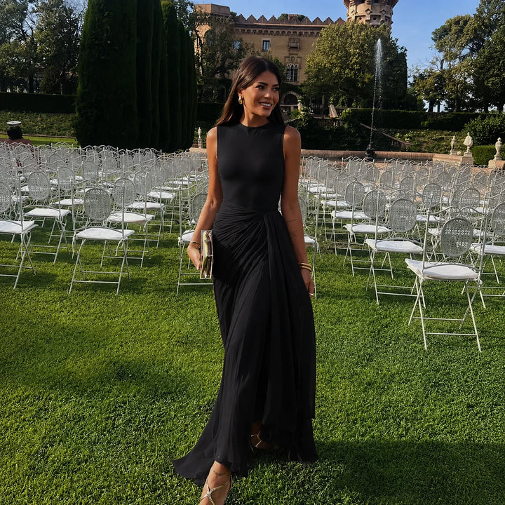 Alexandra™ Dress - Elegant silhouette with sculpted drape