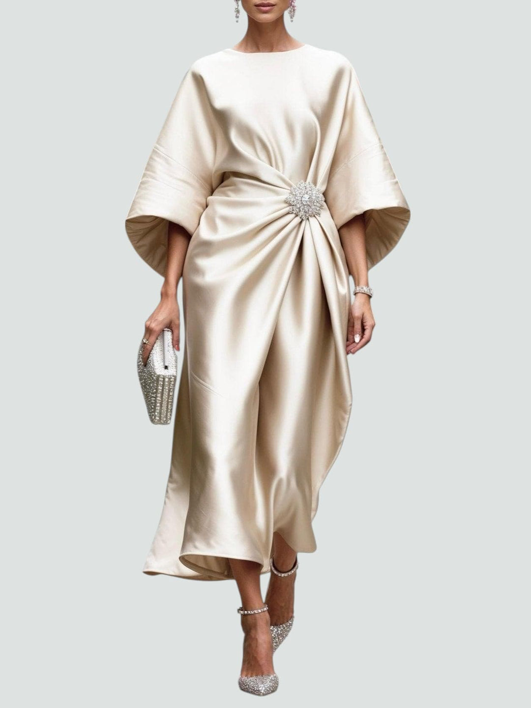 GABRIELLA | Elegant Long Evening Gown with Exquisite Detailing