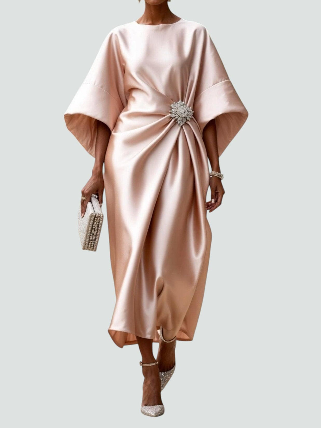 GABRIELLA | Elegant Long Evening Gown with Exquisite Detailing