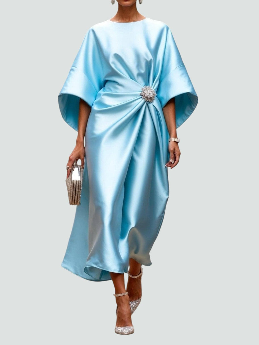 GABRIELLA | Elegant Long Evening Gown with Exquisite Detailing