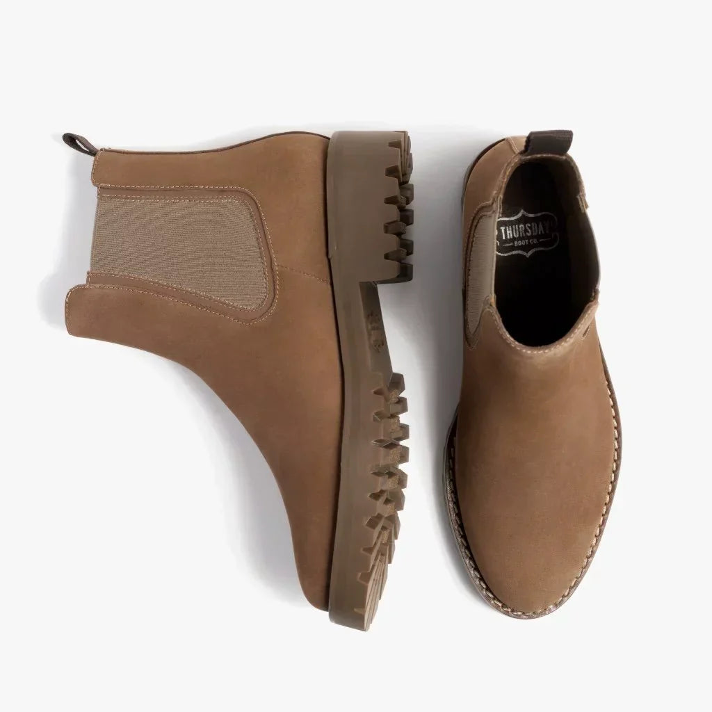 Chunky Sole Ankle Boots