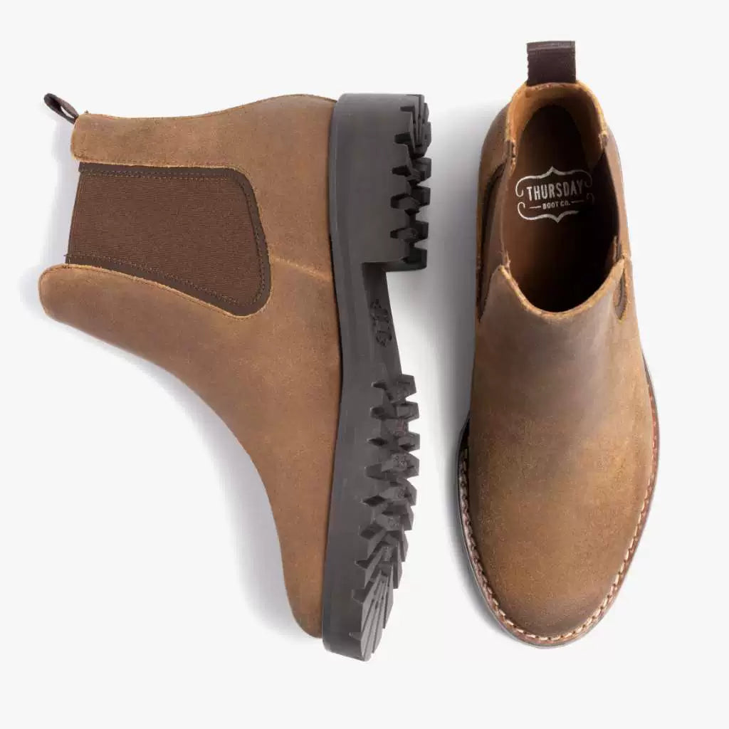 Chunky Sole Ankle Boots