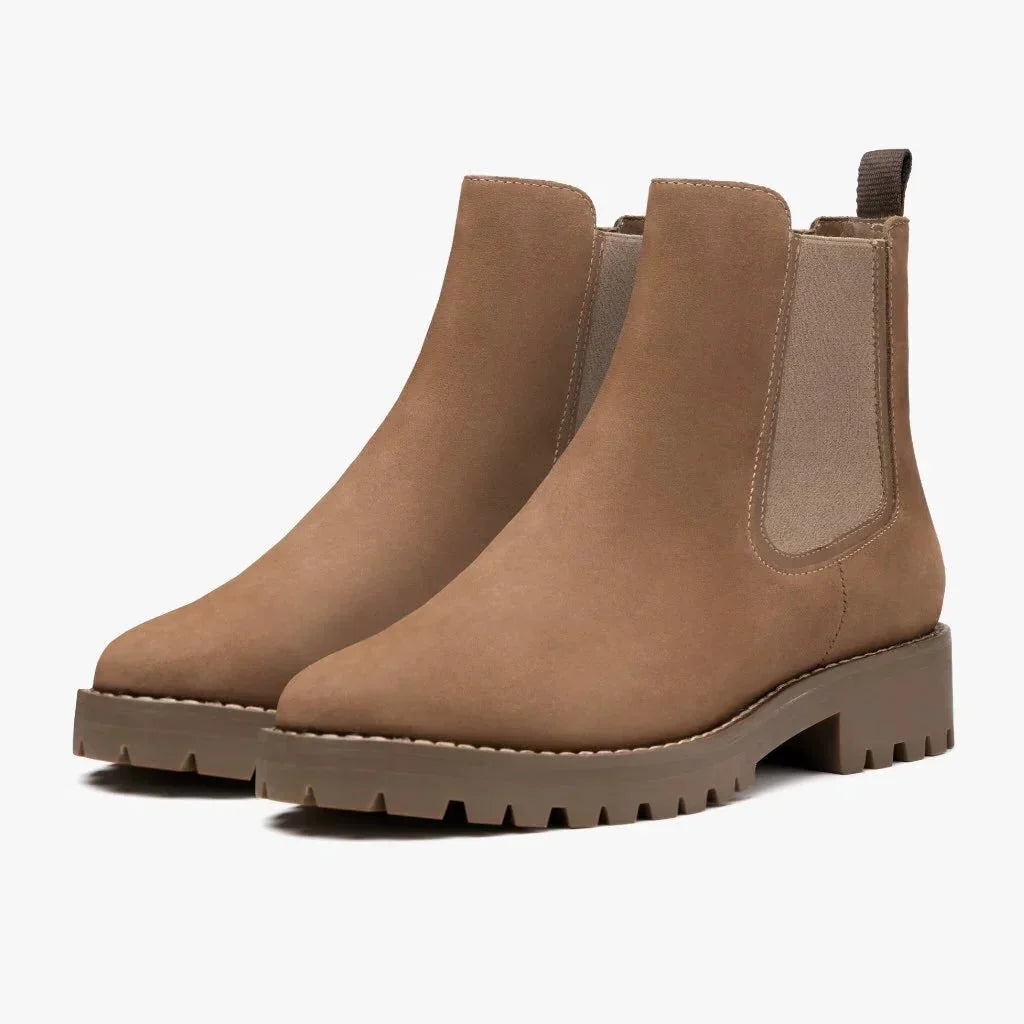 Chunky Sole Ankle Boots