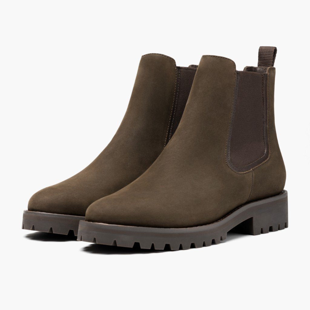 Chunky Sole Ankle Boots