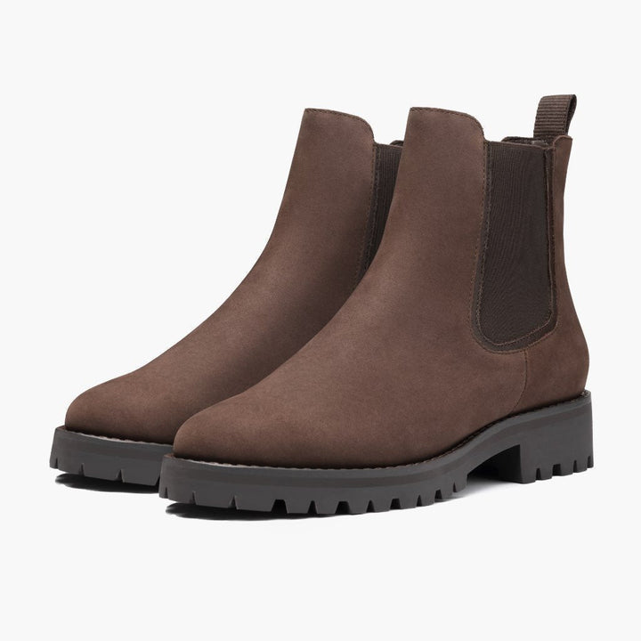 Chunky Sole Ankle Boots