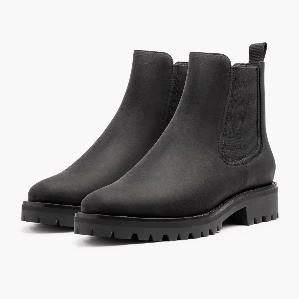 Chunky Sole Ankle Boots