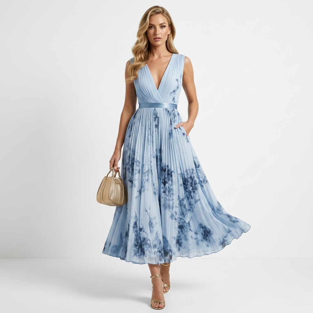 Iris - Floral Pattern Dress