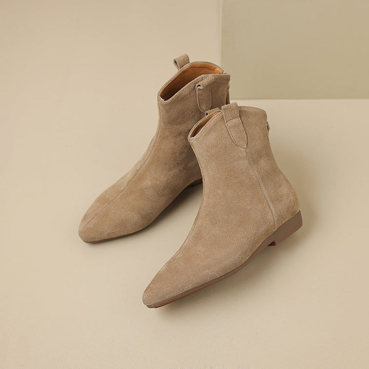 Renata Genuine Suede Chelsea Boots