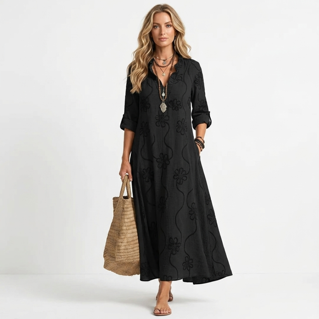 Clio - Floral Long Summer Dress
