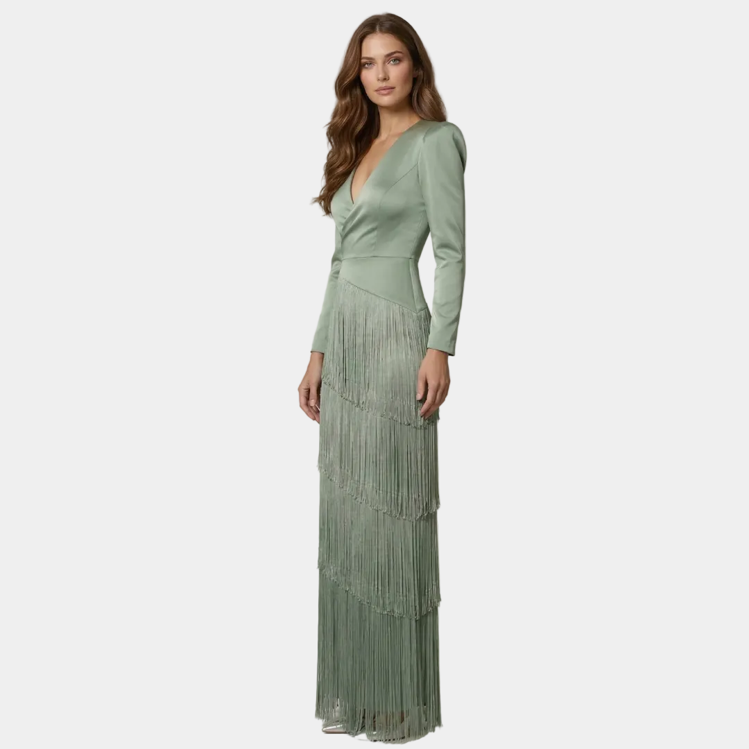 Zephyra - Stylish Long-Sleeve Fleece Dress
