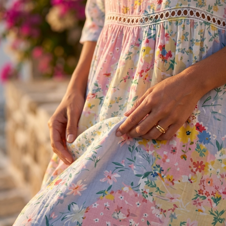 Delphine - Blooming Floral Dress