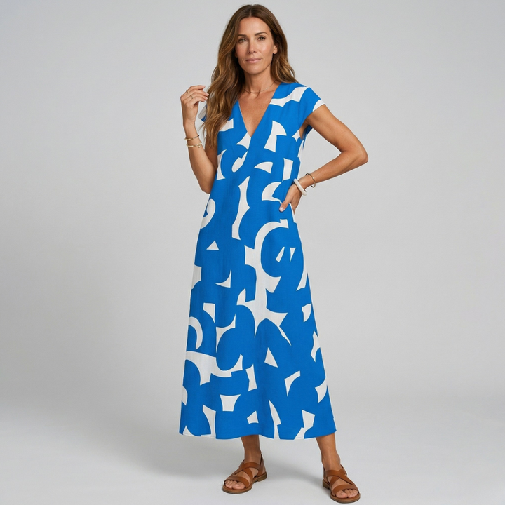 Thetis - Elegant Dress with Delicate Accents