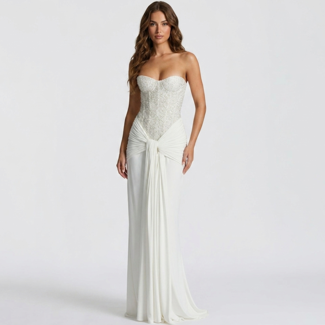 Karine - Shimmering Evening Gown