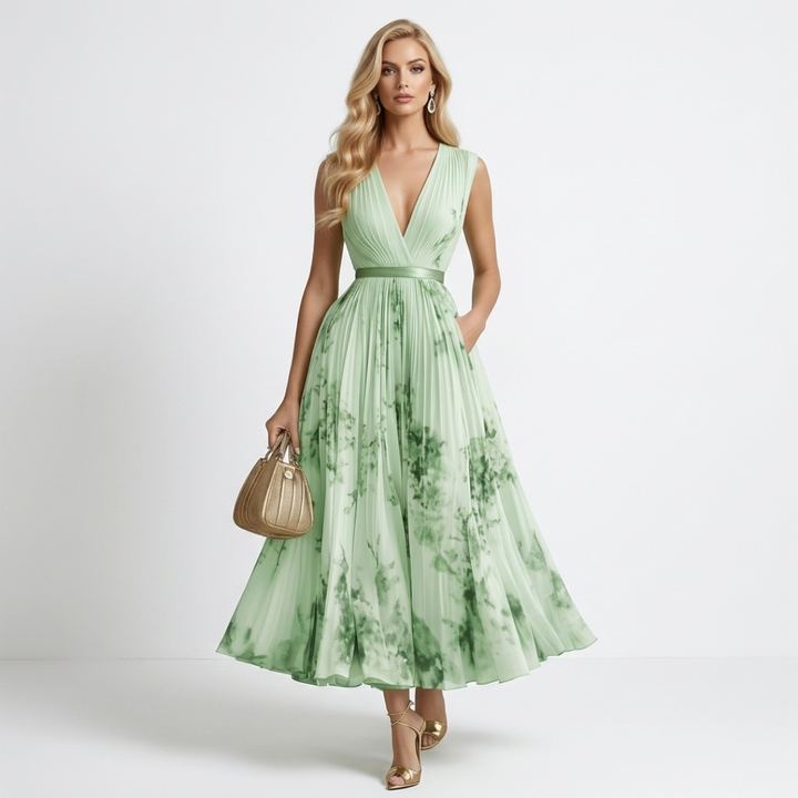 Iris - Floral Pattern Dress
