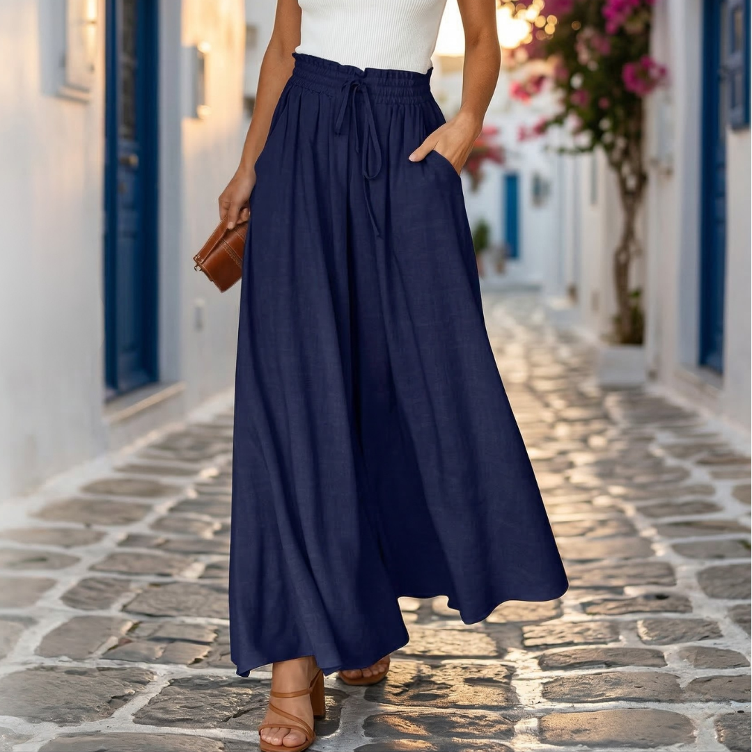 Melissa - Effortless Wide-Leg Trousers