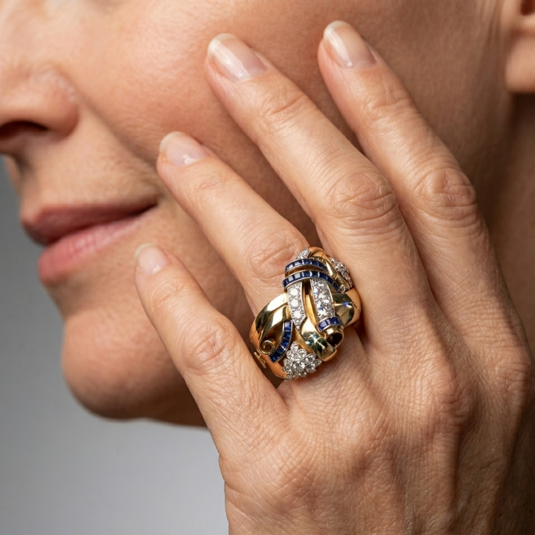 Elektra - Vintage Gold Ring
