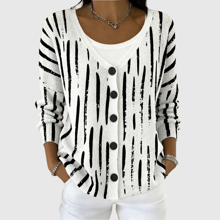 Paula | Comfortable Knitted Cardigan with Buttons