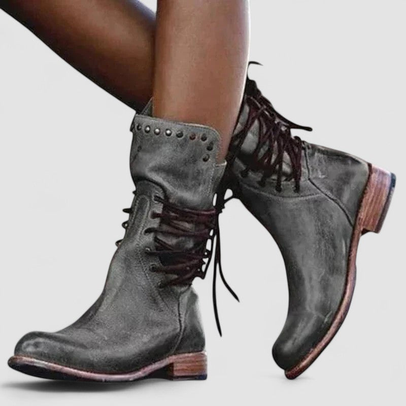 Raquel™ | Vintage Straight Shaft Boots