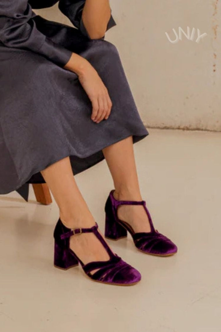 Sarafina - Fabric Cut-out Heels