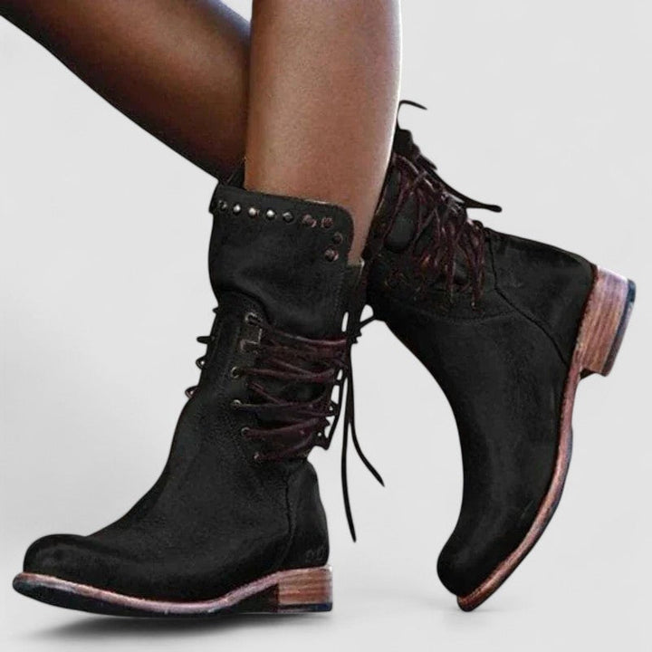 Raquel™ | Vintage Straight Shaft Boots