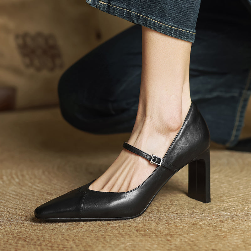 Genuine Leather Espadrilles