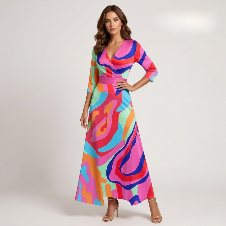 Eva - Chic Long Maxi Dress