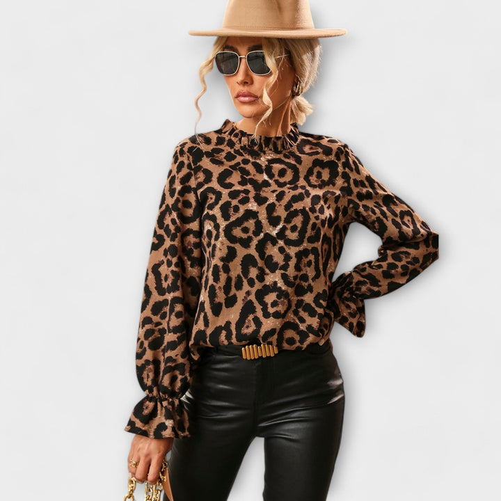 Queila - Leopard Print Blouse