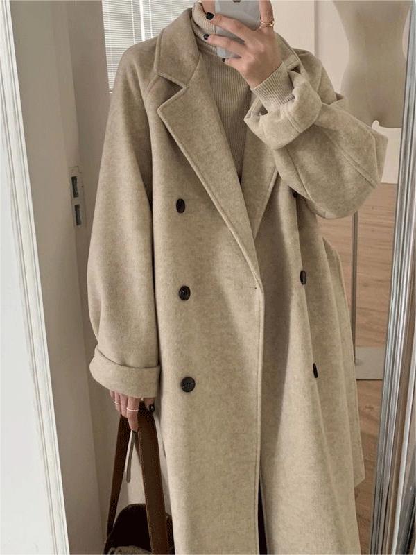 Timeless Women's Belted Wool Coat