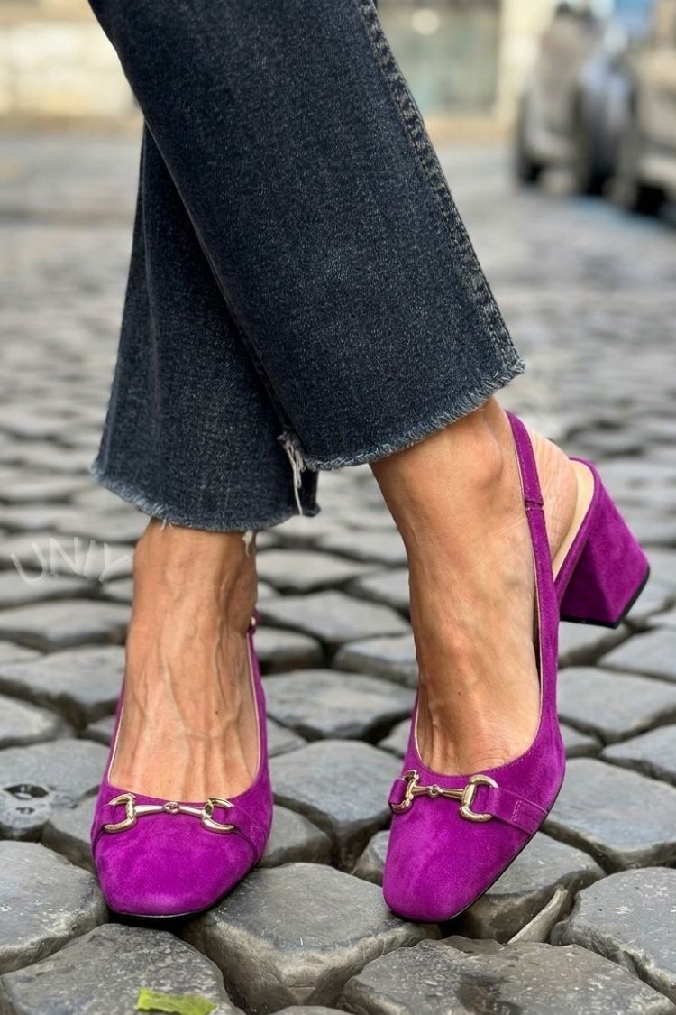 Honorina - Nubuck High Heel Pumps
