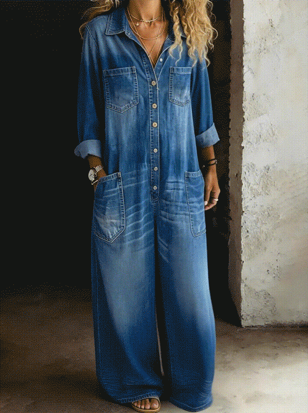 Patrícia - Relaxed Fit Casual Jumpsuit