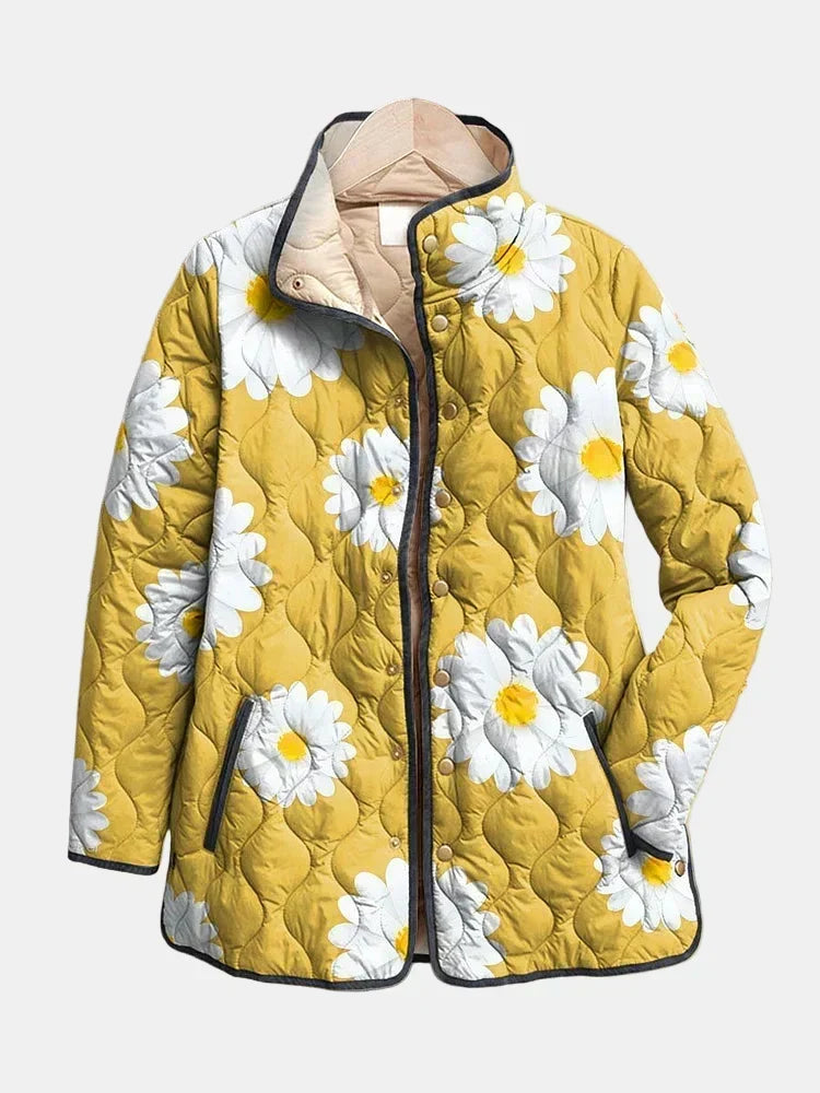 Padded Coat with Daisy Élise
