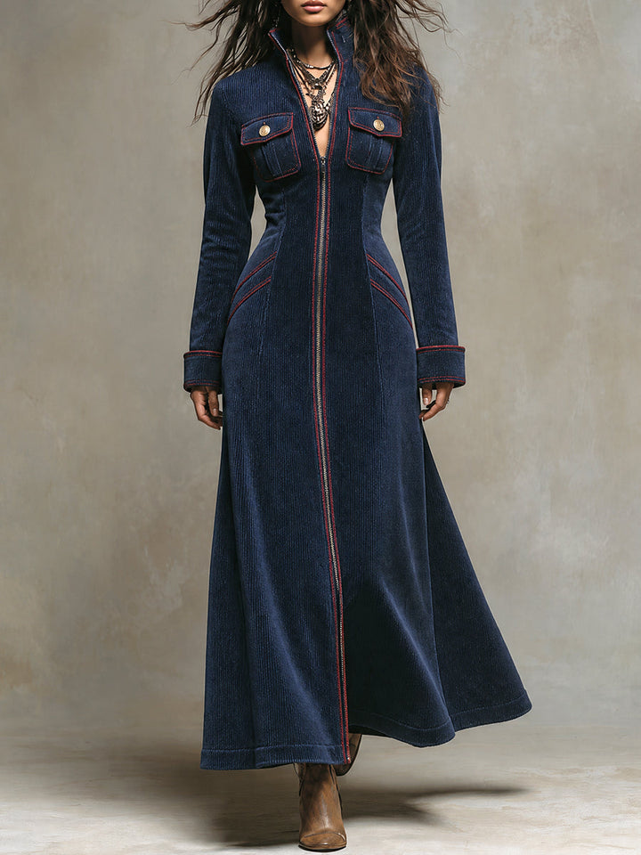 Midnight Nomad Cordura Long Duster Dress