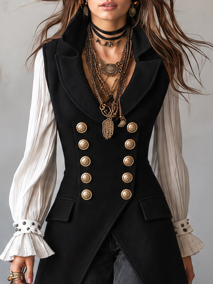 Nomad Noir Military Style Gilet