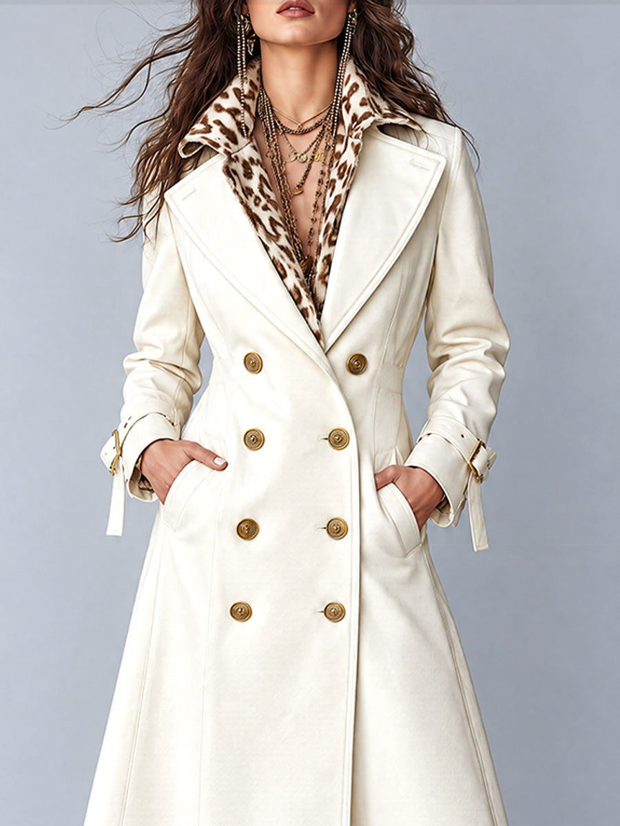 Ivory Vintage Bohemian Reversible Coat