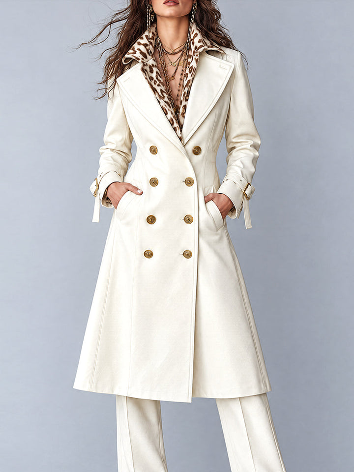 Ivory Vintage Bohemian Reversible Coat