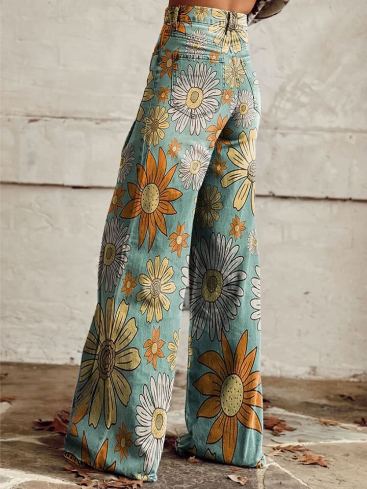 Cirilla™ | Floral Palazzo Pants