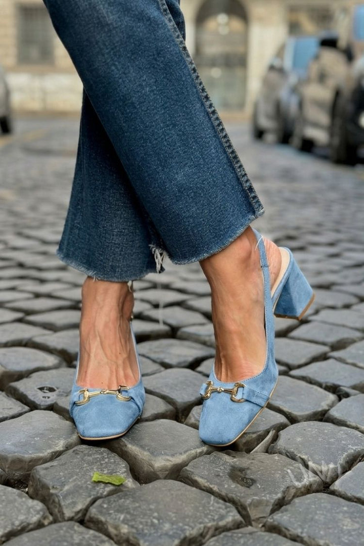 Honorina - Nubuck High Heel Pumps