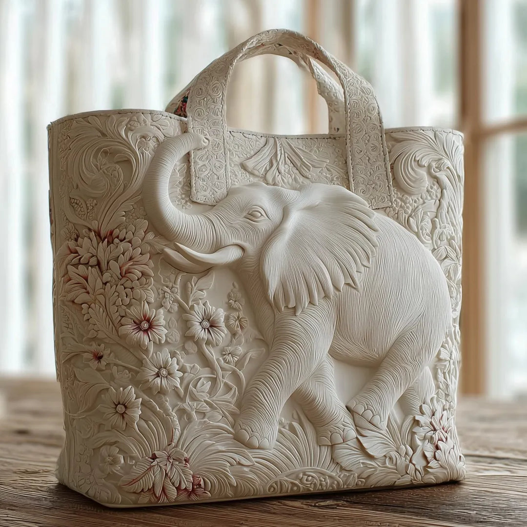 Handmade Elephant Design Bag
