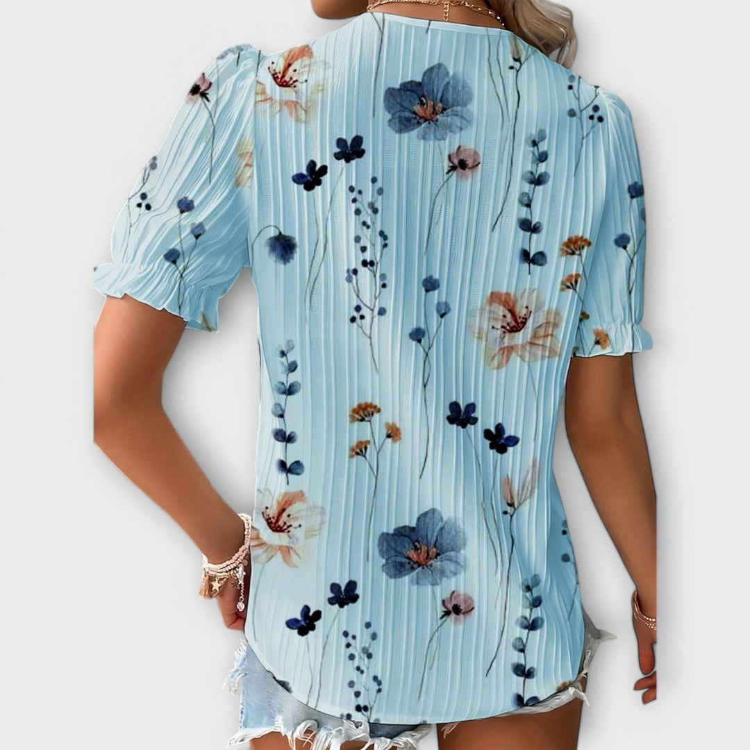 Emilia - V-Neck Blouse Design