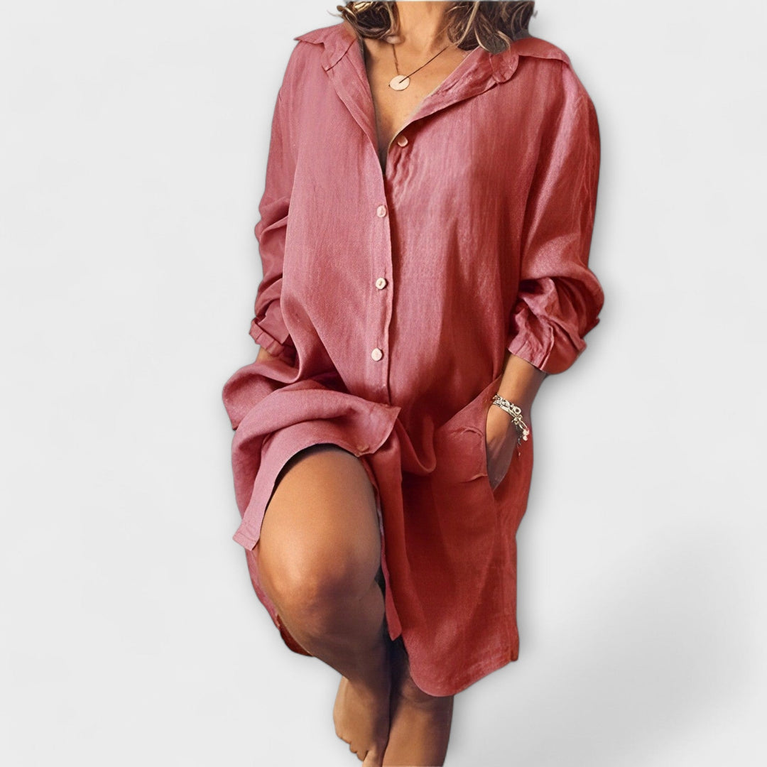 Clara - Linen Everyday Shirt