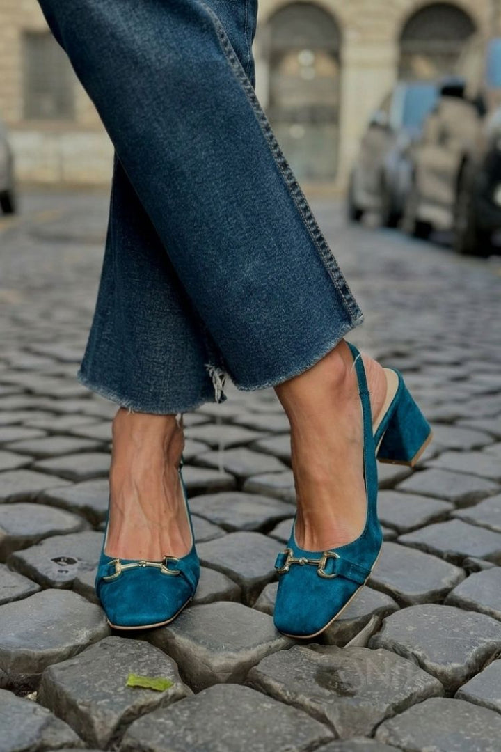 Honorina - Nubuck High Heel Pumps