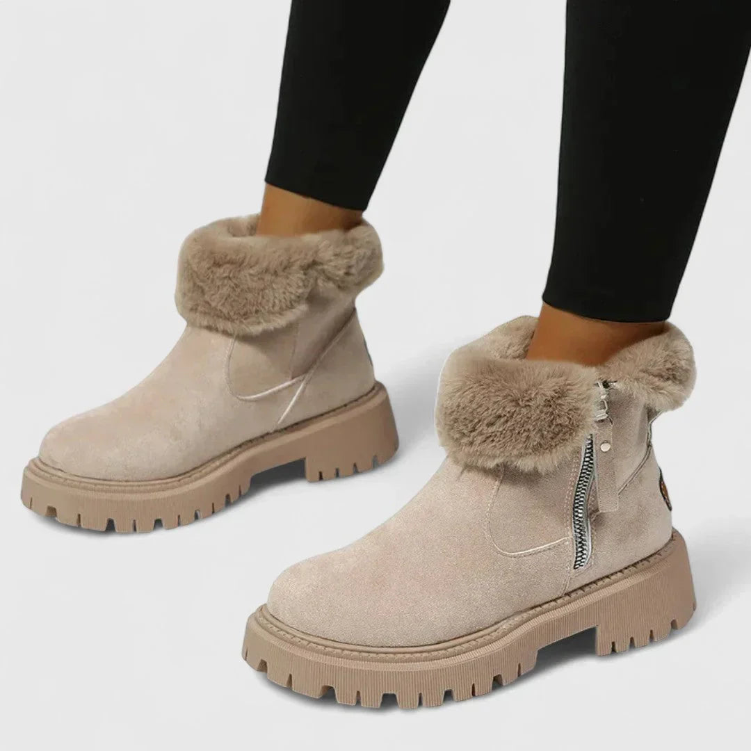 Irini - Comfortable and warm boots with soft lining for everyday elegance