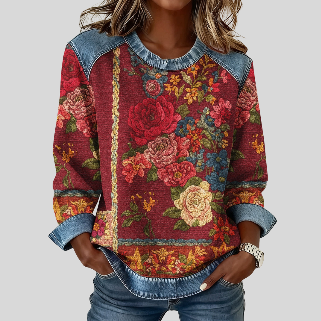 Berdine | Floral Knit Design
