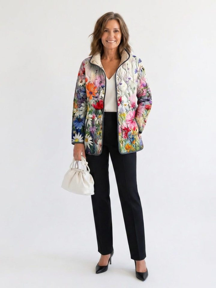 Manon Floral Quilted Jacket