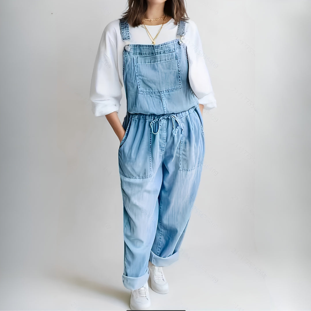 Verónica - Casual Denim Jumpsuit